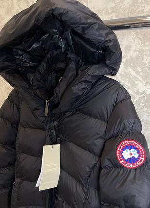 Пуховик дрвгий жіночий canada goose8 фото