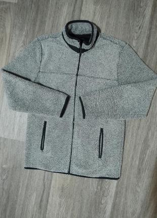 Мужская флисовая кофта на молнии / acw 85 / свитер / толстовка / флиска / мужская одежда /1 фото