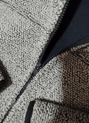 Мужская флисовая кофта на молнии / acw 85 / свитер / толстовка / флиска / мужская одежда /4 фото