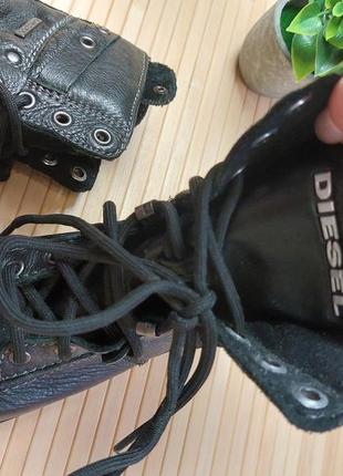 Шкіряні ботинки diesel2 фото
