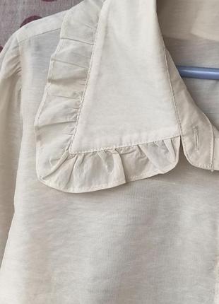 Manor блуза з об’ємним воротом marc cain gant hilfiger cos sandro стиль4 фото