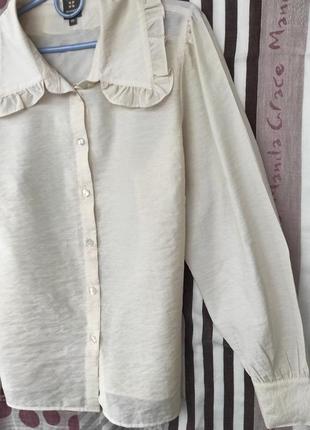 Manor блуза з об’ємним воротом marc cain gant hilfiger cos sandro стиль2 фото