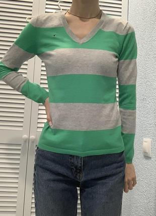 Реглан в полоску, нежные цвета tommy hilfiger