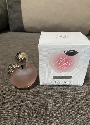 Nina ricci nina l'eau туалетна вода 30 мл, оригінал