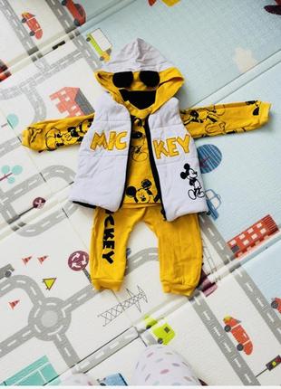 Косьюм міккі маус трійка