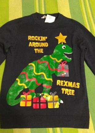 Новогодний свитер нм новый на парня