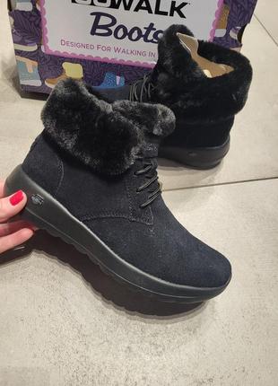 Ботинки женские зимние skechers