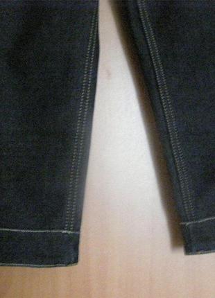 Новые джинсовые бриджи на флисе yarrter 28р.3 фото