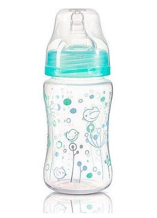 Пляшка антиколікова з широким отвором 240 мл.(0+) "babyono"