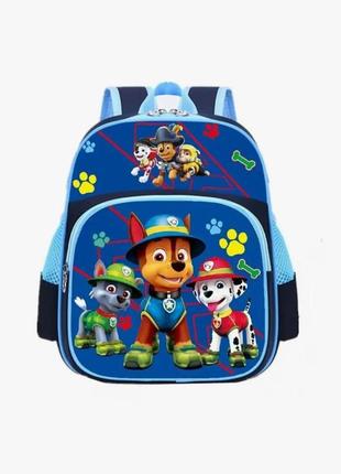 Дитячий рюкзак щенячий патруль, сумка для хлопчиків, рюкзак для дитячого садка, рюкзак paw patrol 24