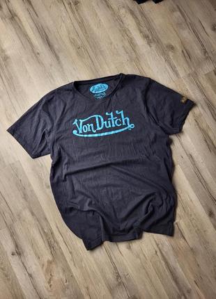 Футболка von dutch big logo