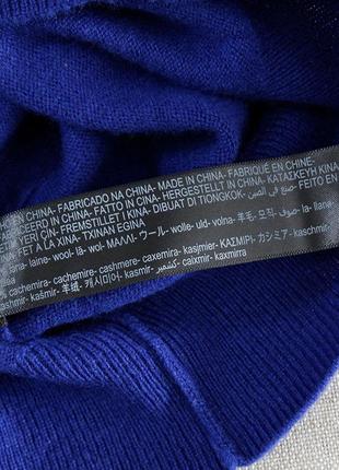 Водолазка massimo dutti женская пуловер свитер синяя серая бежевая шерсть кашемир9 фото