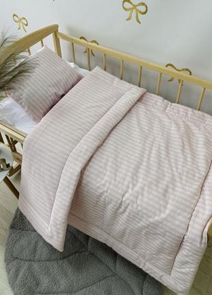 Одеяло + подушка в кроватку (приновые)4 фото