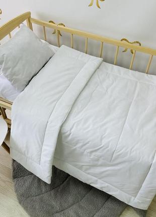 Одеяло + подушка в кроватку (приновые)6 фото