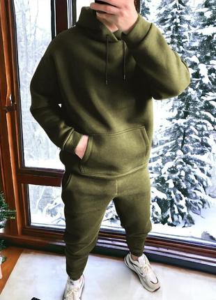 Мужской спортивный костюм на флисе зимний7 фото