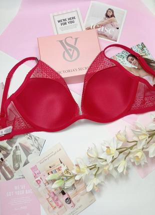 ❤️ яскравий ажурний бюстик victoria's secret incredible half pad bra оригінал вікторія сікрет9 фото