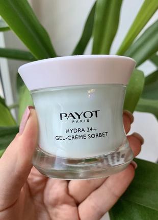 Payot hydra 24+ gel-creme sorbet зволожуючий крем-гель