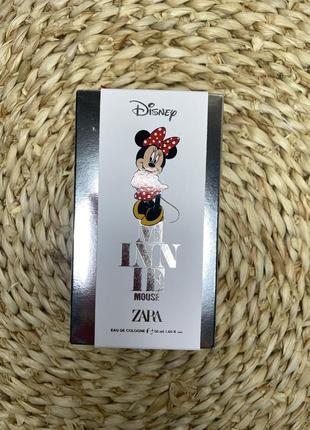 Детский парфюм zara minnie mouse 50 ml