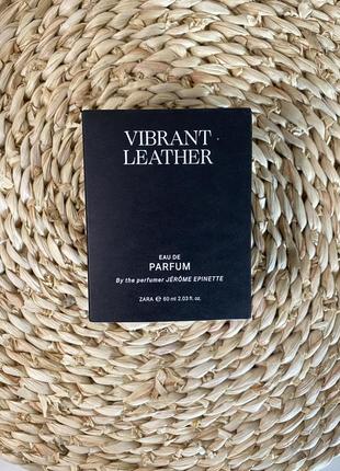 Парфуми zara vibrant leather 60 мл