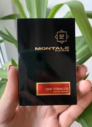 Montale oud tobacco парфумована вода пробник