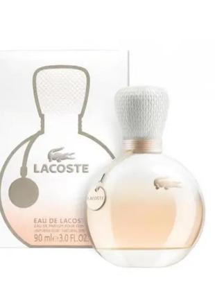 Парфюмированная вода eau de lacoste 90 мл