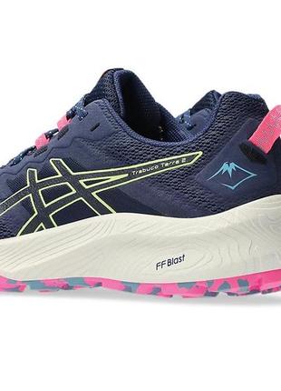 Женские кроссовки для бега asics trabuco terra 2 синий, разноцветный 40 (spu1012b427-400 40)3 фото