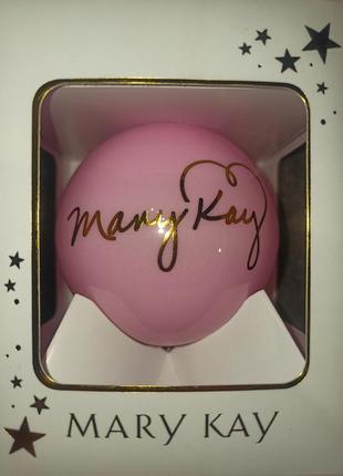 Куля рожева прикраса на ялинку в подарунковому пакованні. mary kissmass. mary kay2 фото