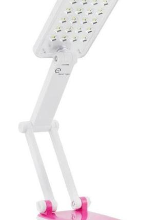 Лампа акумуляторна настільна led topwell 1019, рожева