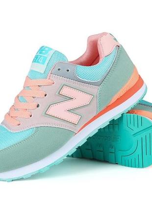 Женские кроссовки new balance 574 новые ui077 жіночі кросівки прекрасный подарок