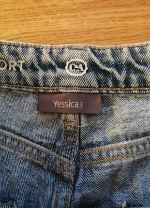Шорты джинсовые германия yessica by c&a denim4 фото