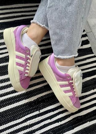 Кроссовки adidas campus bad bunny purple