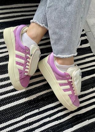 Кросівки adidas campus bad bunny purple