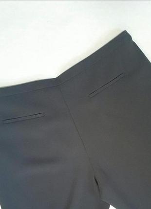 🔥красивые темно-серые (трех даже до цвета хаки) широкие брюки с молниями внизу. по бокам лампасы из серебряной цепочки3 фото