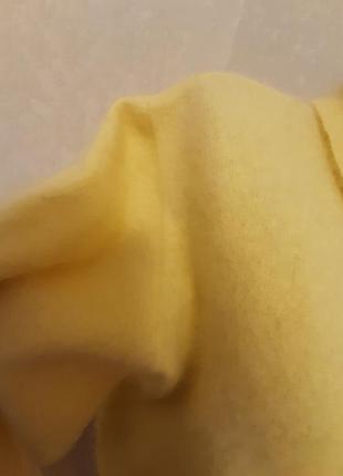 Нежный лимонный свитер поло ангора германия medima9 фото