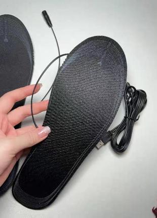 Устілки з підігрівом ультра-тонкі від зовнішнього акумулятора (павербанк) 36-45 розмір