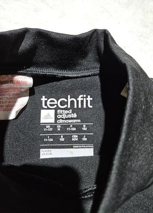 Дитяча термокофта термобілизна adidas techfit на хлопчика 10-12 років3 фото