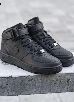 Мужские зимние кроссовки nike air force4 фото