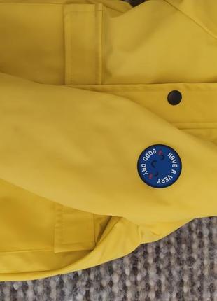 Куртка-дощовик на флісі5 фото