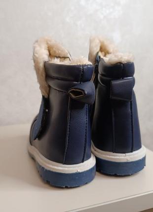 Детские зимние ботинки, черевички. новые, тёплые 26, 27, 29 размера3 фото