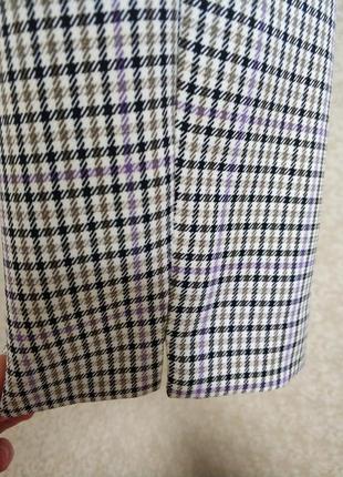 Стильные брюки брюки гусиные лапки ламана клетка бренд dorothy perkins, р.uk 148 фото