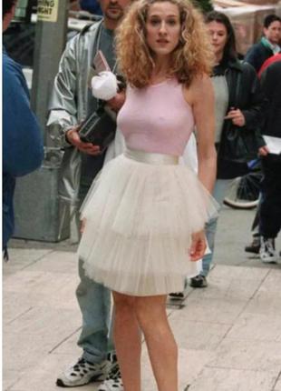 Юбка фатиновая ярусная