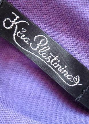 Фиолетовый свитер kira plastinina кофта объемные рукава-фонарики водолазка объемные плечи4 фото