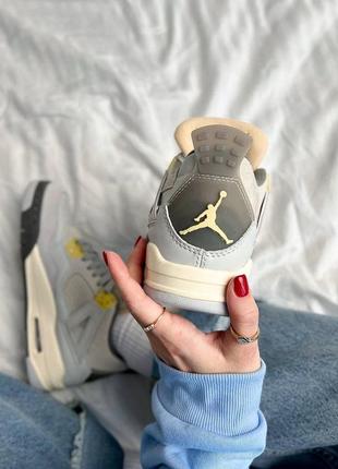 Кроссовки air jordan 4 retro “photon dust”7 фото