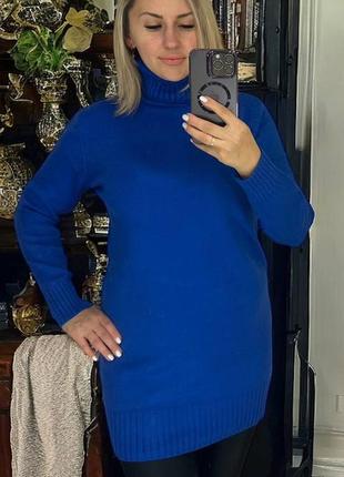 Женский свитер, туновка, мирер, свитер туника кашемир