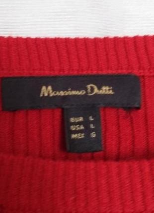 Красный джемпер massimo dutti3 фото