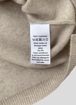 Кашеміровий джемпер светр cocoa cashmere london 100% кашемір8 фото