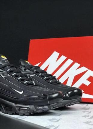 Мужские кроссовки nike air max plus 3 tn black Мужские кроссовки найк аир макс плюс 3 тн3 фото