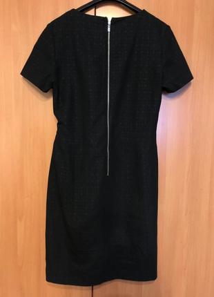 Черное платье next размера uk12, eur42, укр 46-489 фото