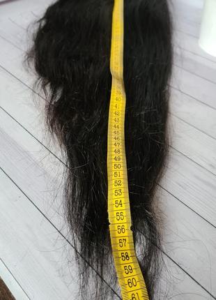 Полупарик накладка топпер 100% натуральный волос.