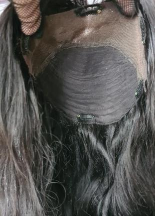 Полупарик накладка топпер 100% натуральный волос.